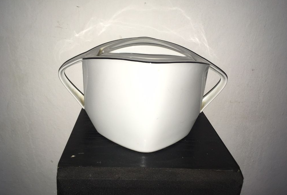 Bílá terina polévková mísa Epiag DF Czechoslovak - 8