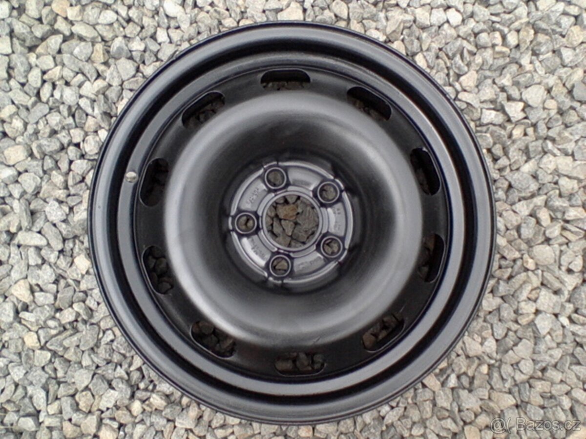 15 plechové disky Škoda Rapid,Fabia III,Octavia I,VW Polo - 8
