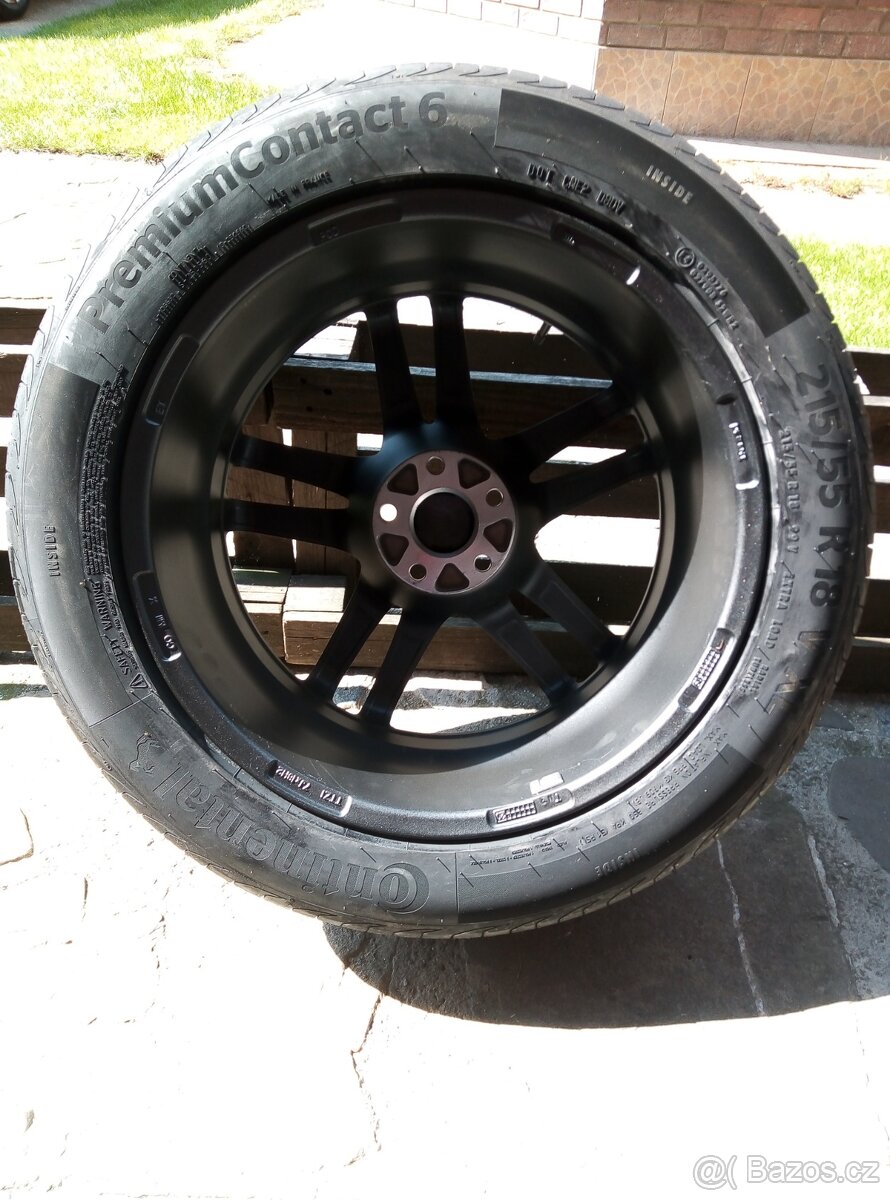 Alu kolo a pneumatika Continental Premium Contact 6/Nové - 8