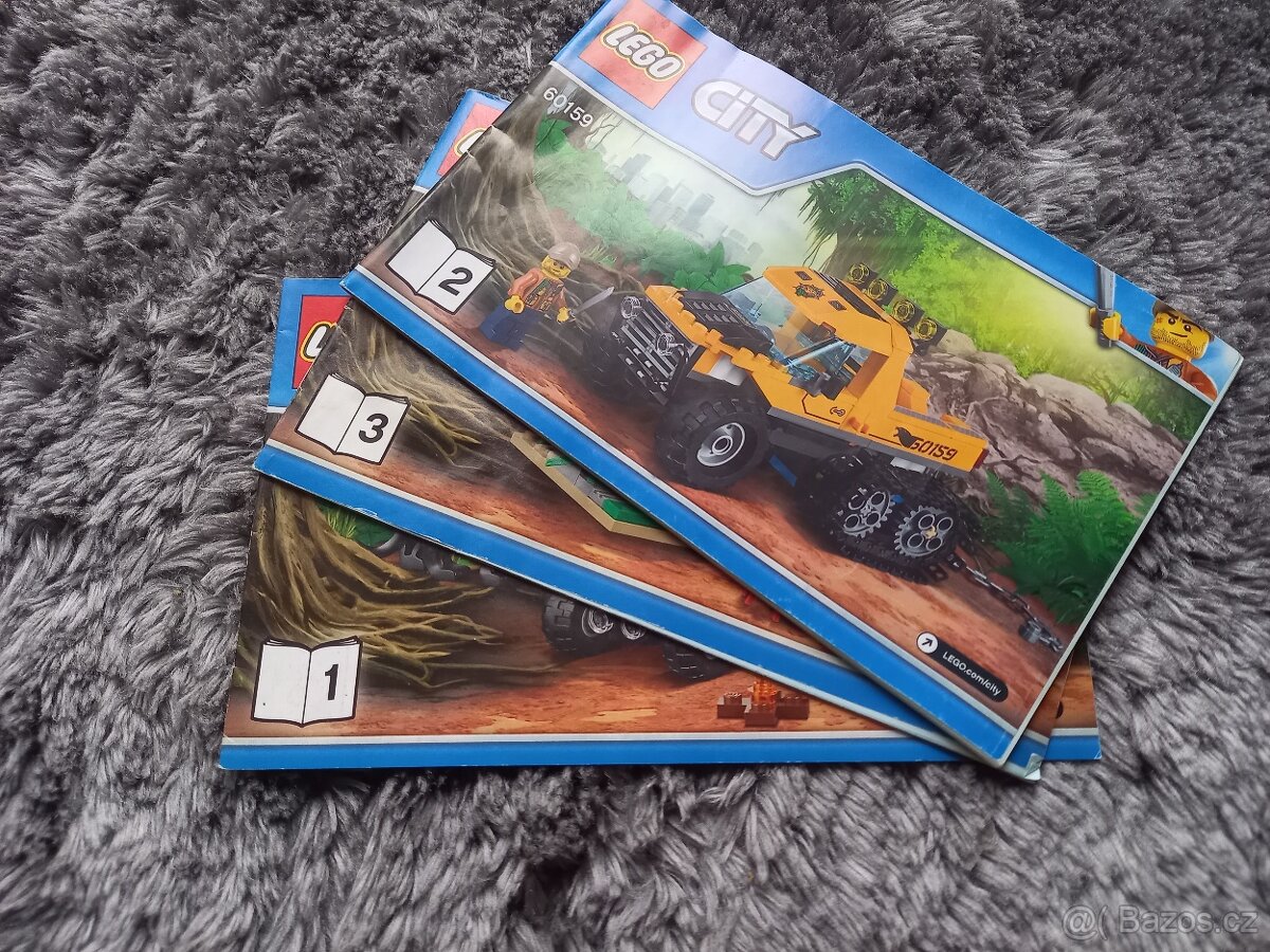 Obrněný transportér do džungle - Lego 60159 - 8