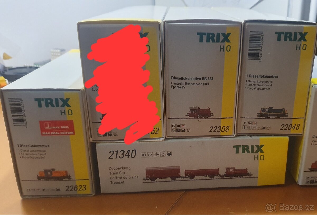 H0 lokomotivy trix roco brawa redukce sbírky - 8