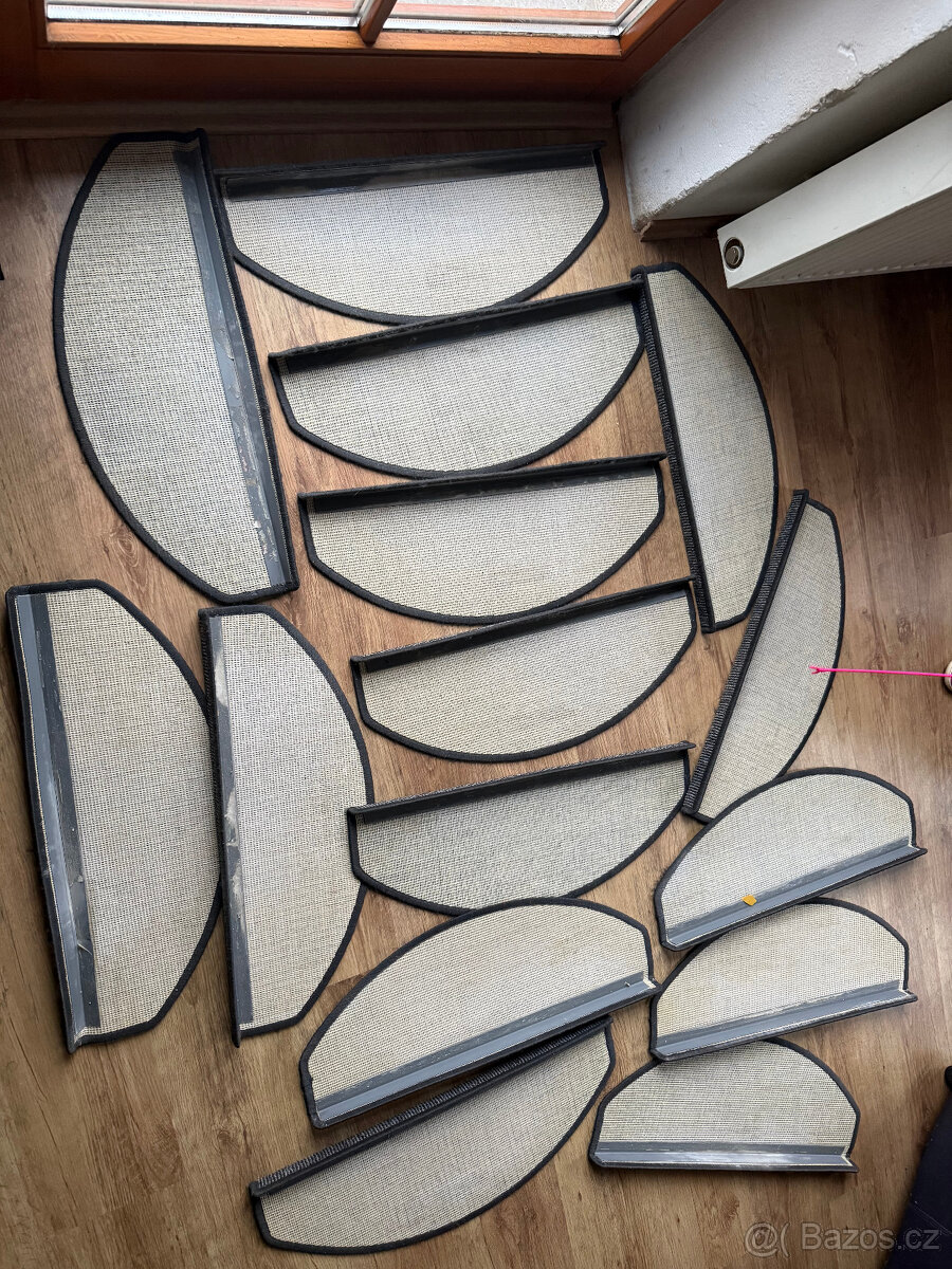 Kobercové nášlapy na schody 15ks - 8