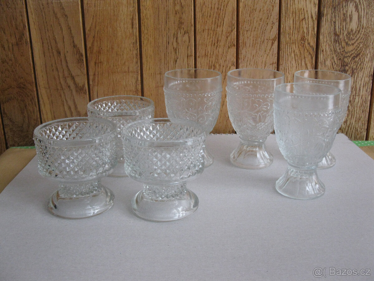 Hrníčky souprava na chalupu,různé hrníčky na dopl.sady,sklo - 8