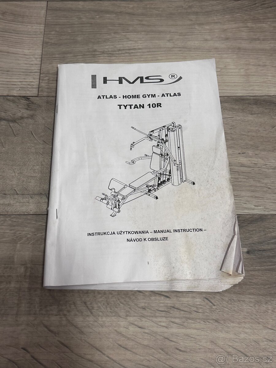 Posilovací stroj HMS tytan 10 - 8