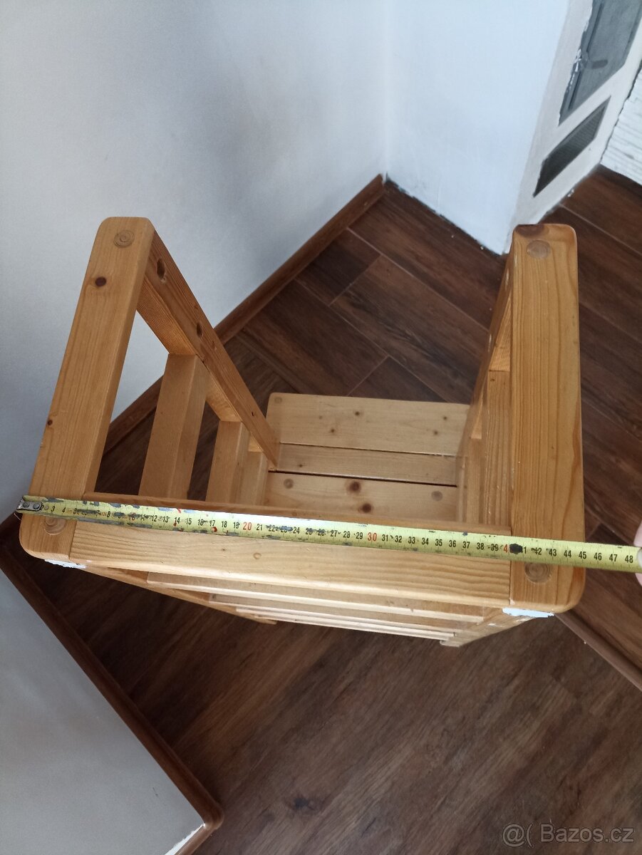Dětská dřevěná rostoucí židle - 8