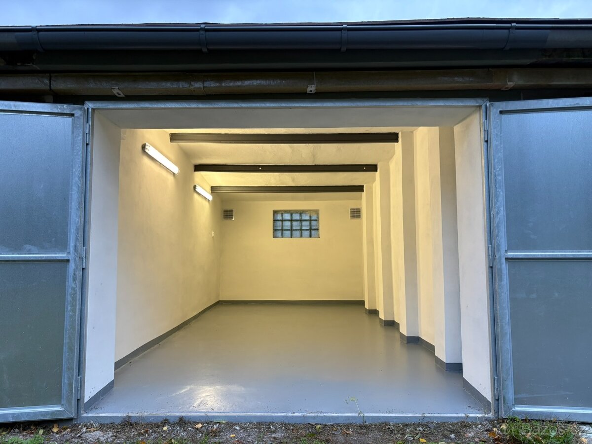 Pronájem nadstandardně velké garáže – Moravská Ostrava, ul. - 8