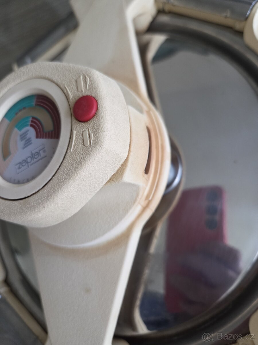 Zepter tlakova poklice slonová kost 20 cm - 8