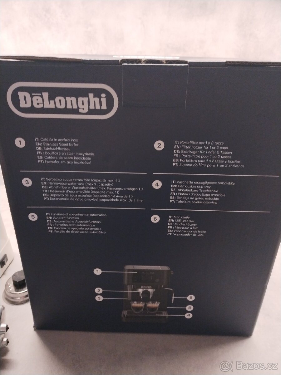 Pákový kávovar De'Longhi Stilosa EC 235.CR - 8