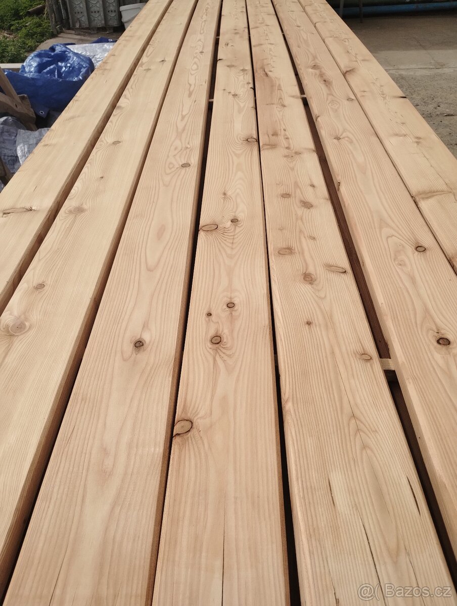 Terasová prkna modřín 34mm - 8