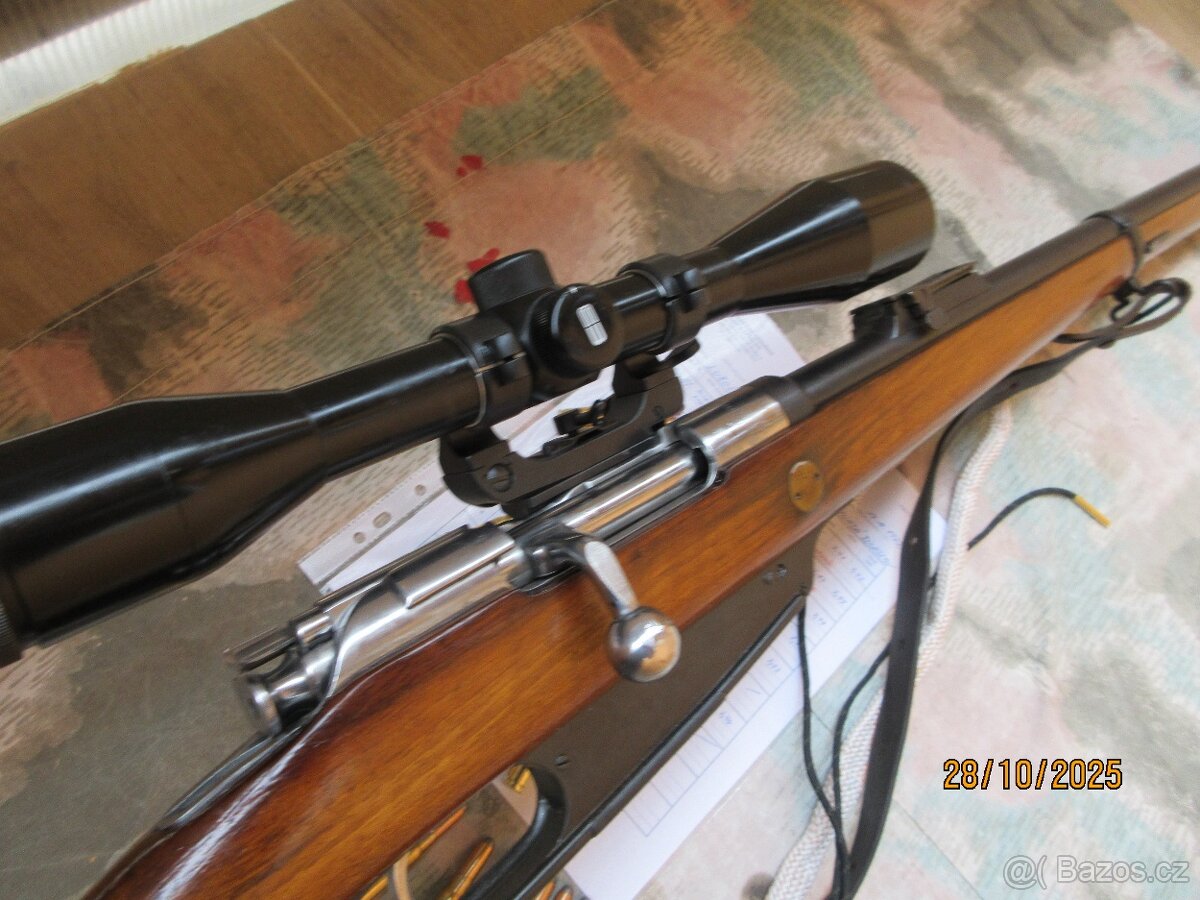 Puška Gewehr 1888 LOEWE BERLIN, OPTIKA, TORMENTACE , náb, ř - 8