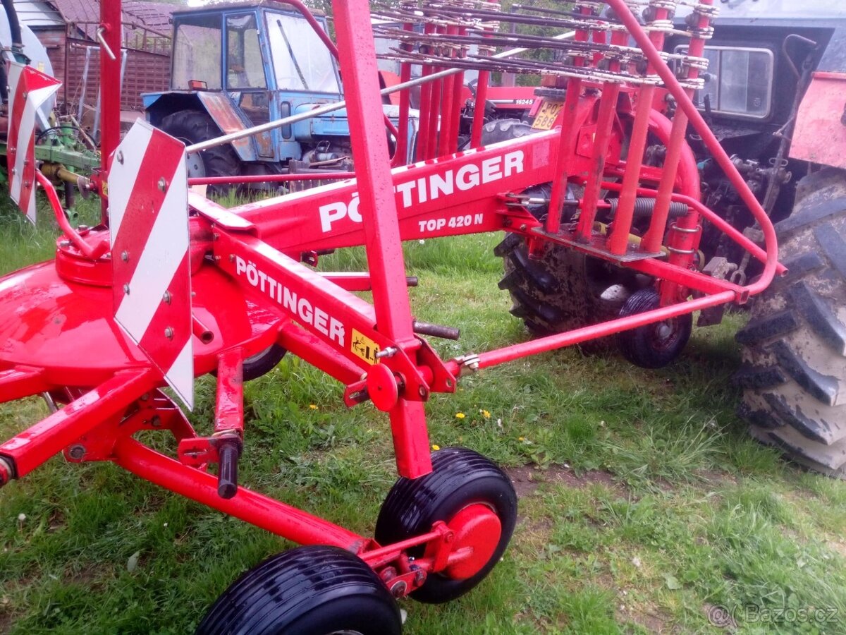 Nahrabovač, shrnovač sena a píce POTTINGER - 8