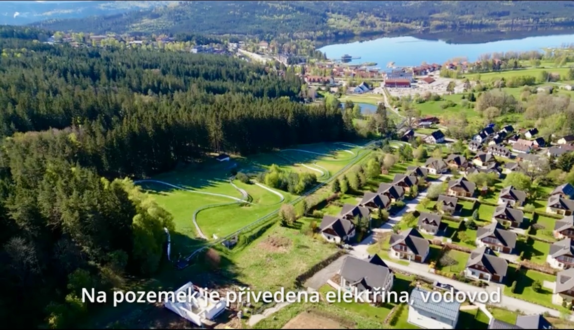 Stavební pozemek Lipno nad Vltavou se stavebním povolenim - 8