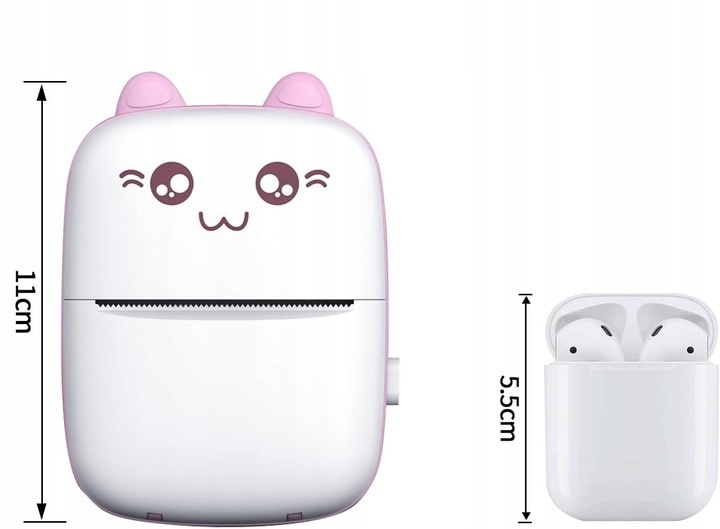 Přenosná Termální tiskárna Bluetooth Android iOS - 8