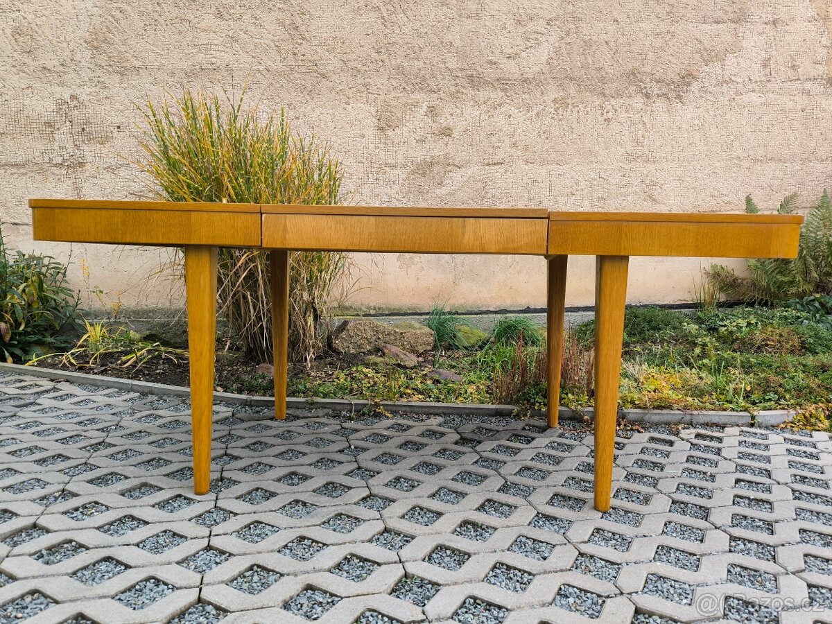 Art Deco jídelní rozkládací stůl Jindřich Halabala - 8