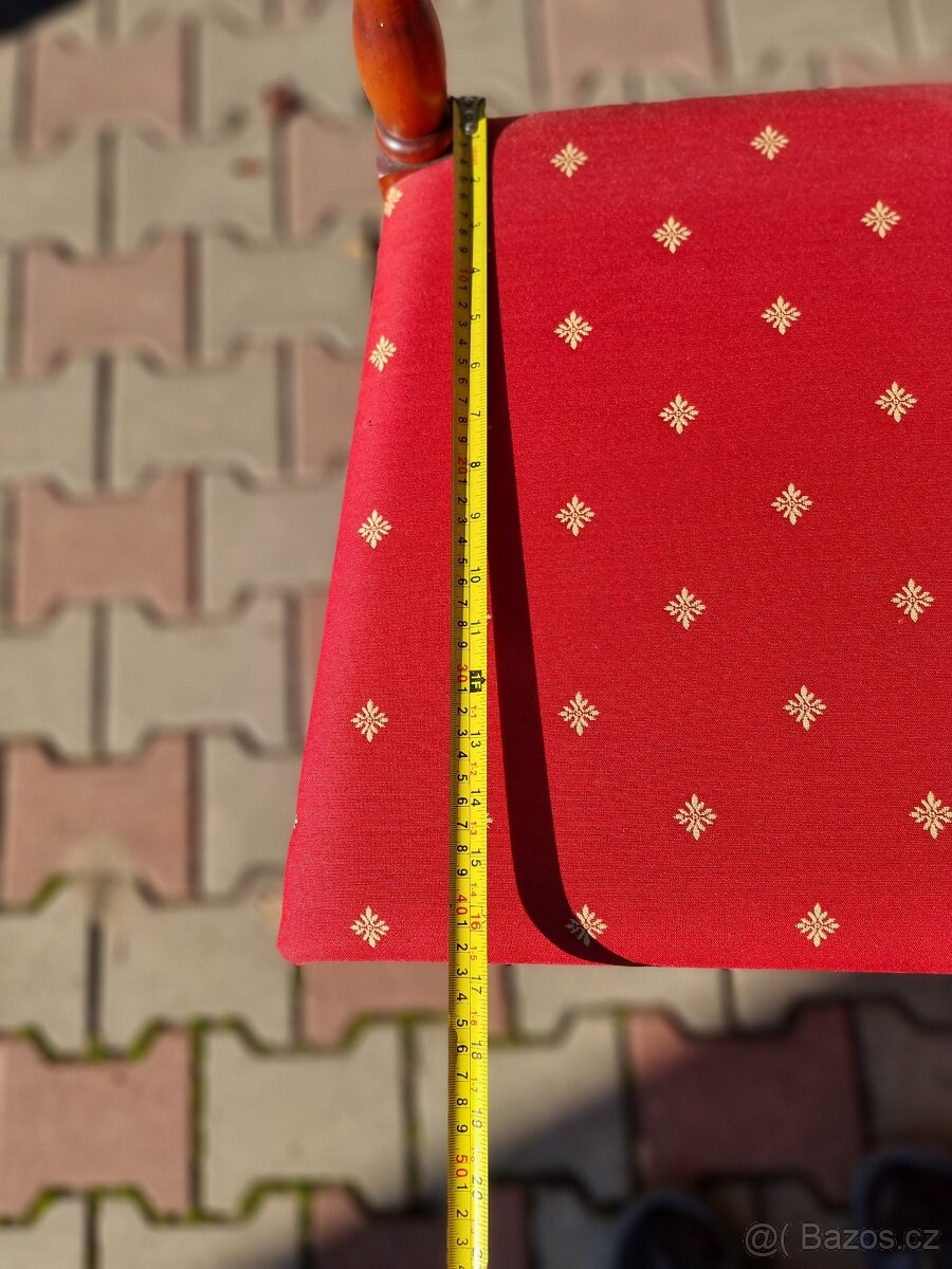 Židle rustikální masiv 2ks - 8