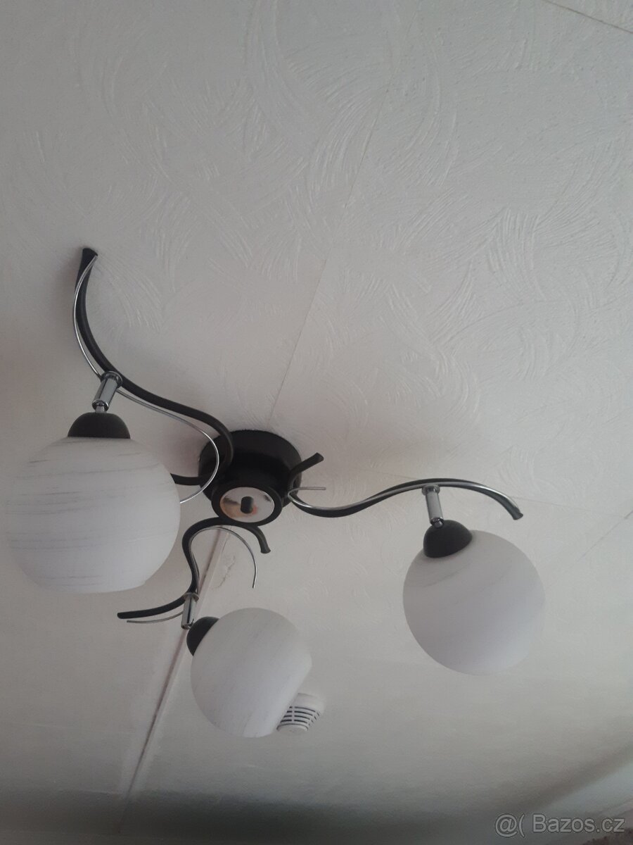 Stropní lampa + 2 stolní lampičky - 8