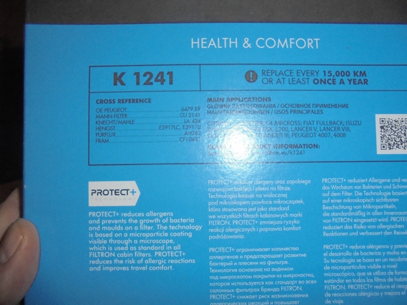 Filtry Mitsubishi ASX pro vozy benzin 2012-2019 - 8
