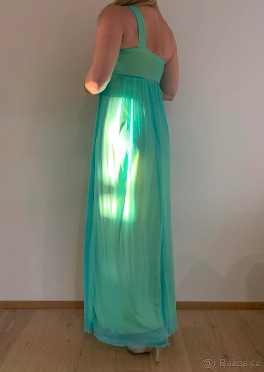 Plesové šaty vel. S - 8