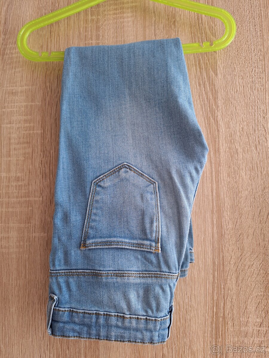 Dívčí džínové kalhoty, džíny 122 - 128 - 8