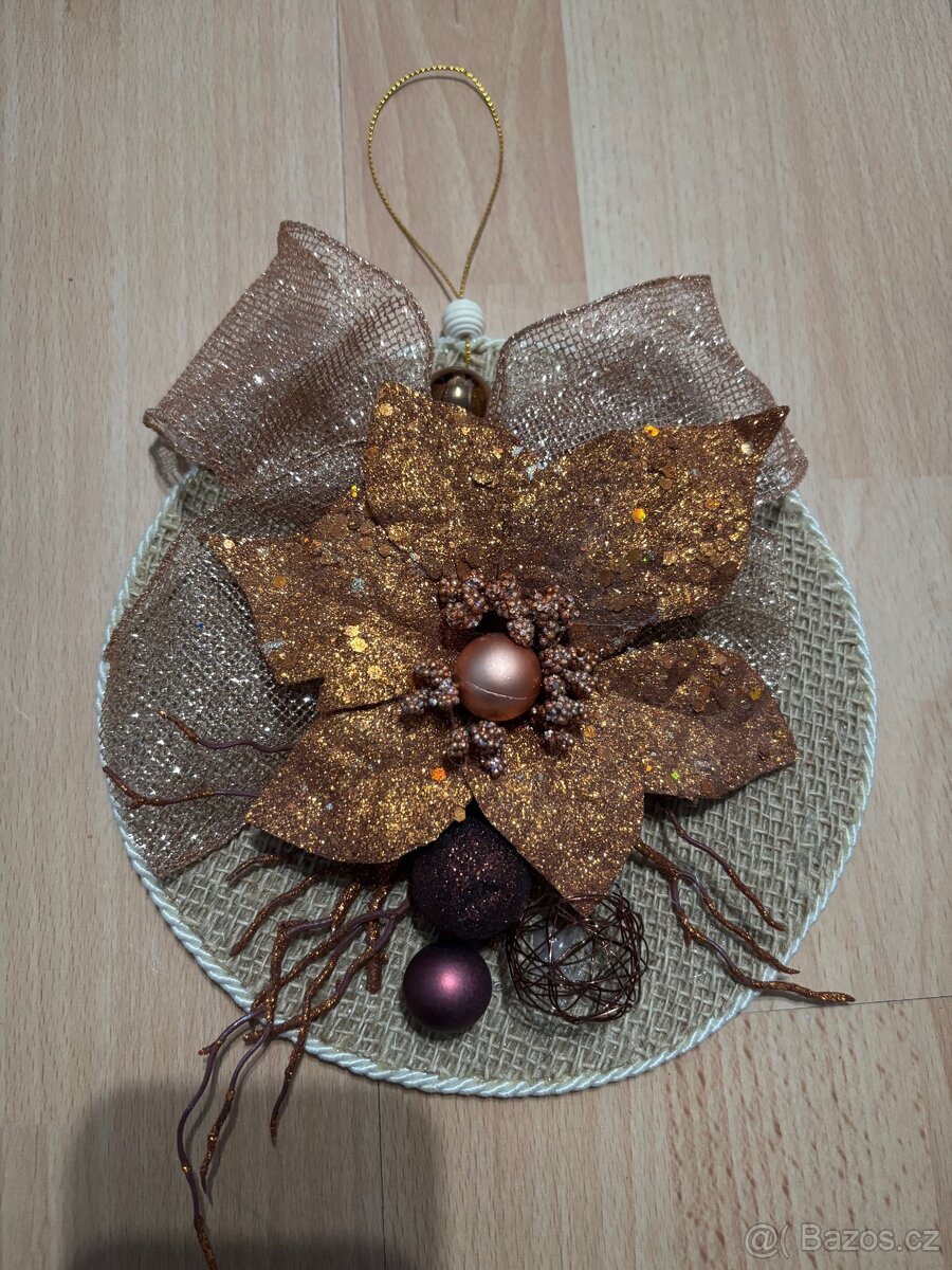Vánoční ozdoby - ruční výroba - 8