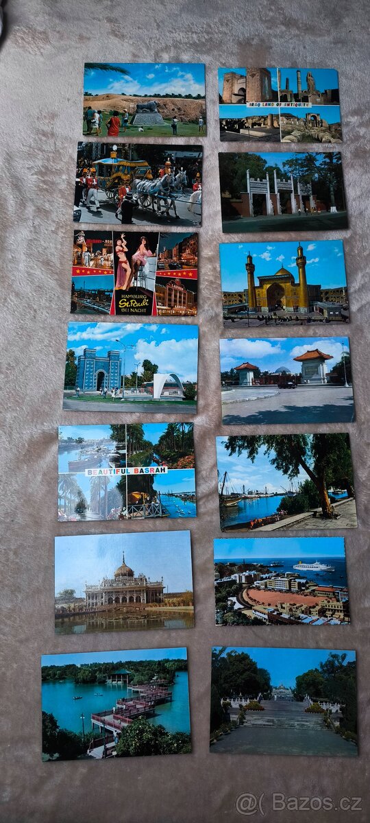 Staré pohlednice od roku 1965-1970 ze světa - 8