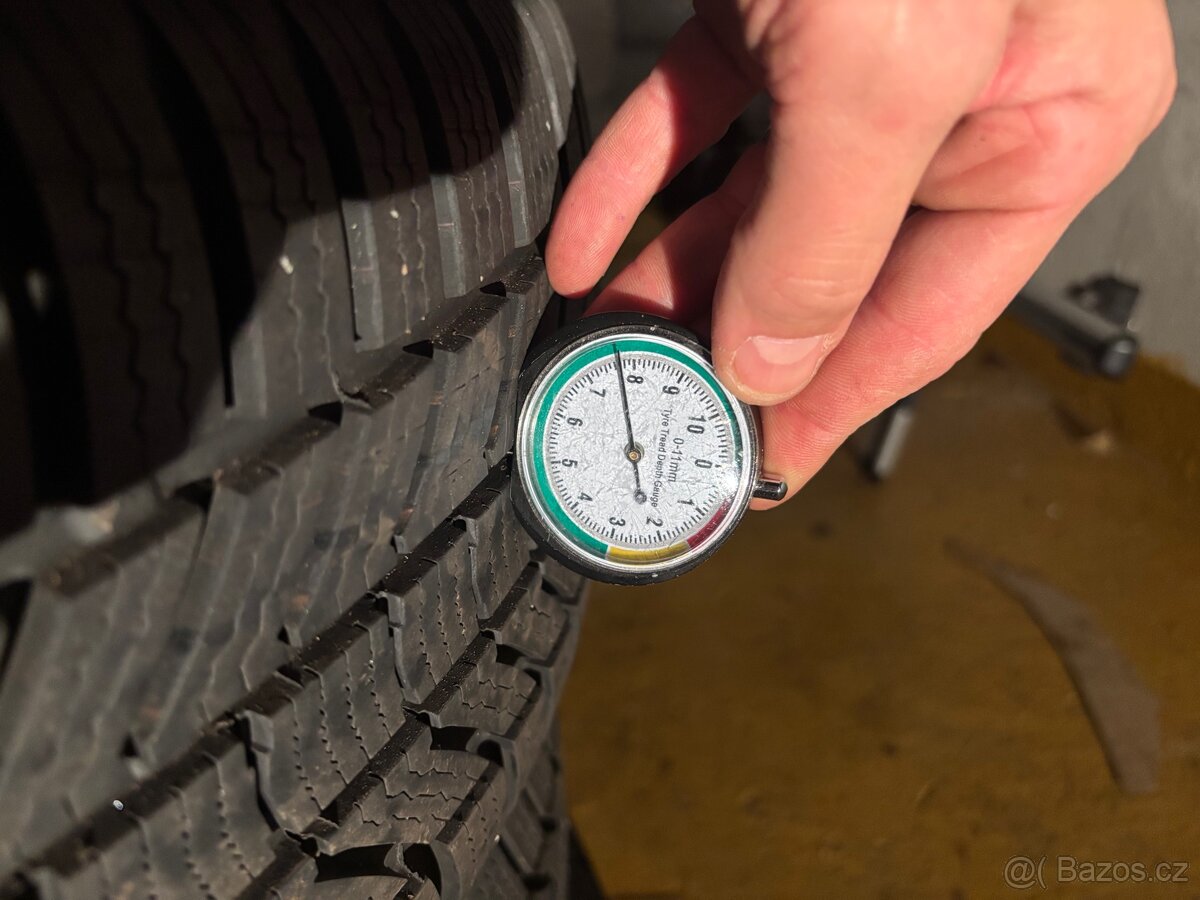 7-8mm zimní VW Tiguan 235/50/19 5x112 et43 Kodiaq - 8