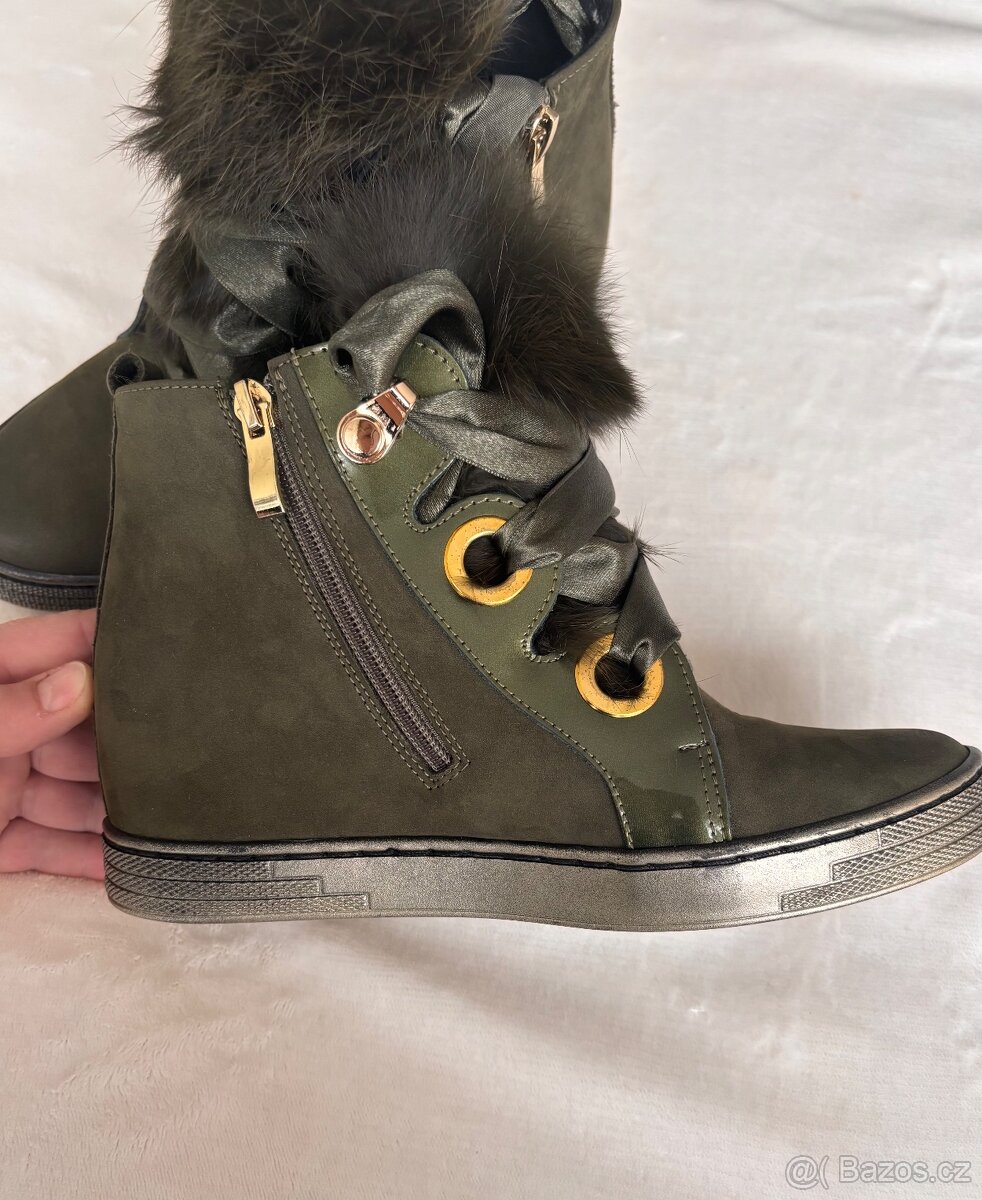 Dámské boty značky Made In Italy,vel.38 - 8