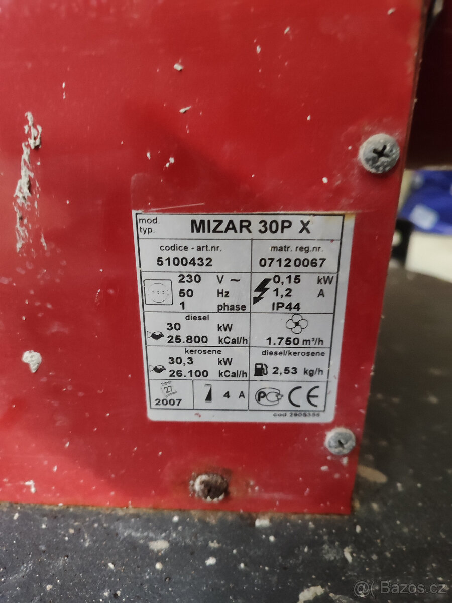 Mobilní topné dělo LEMA Flame 30 / naftové - 8