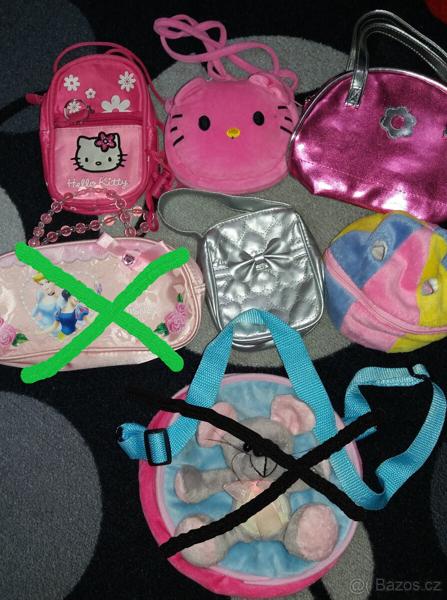 dívčí kabelky,baťůžky,tašky+peněženky - 8