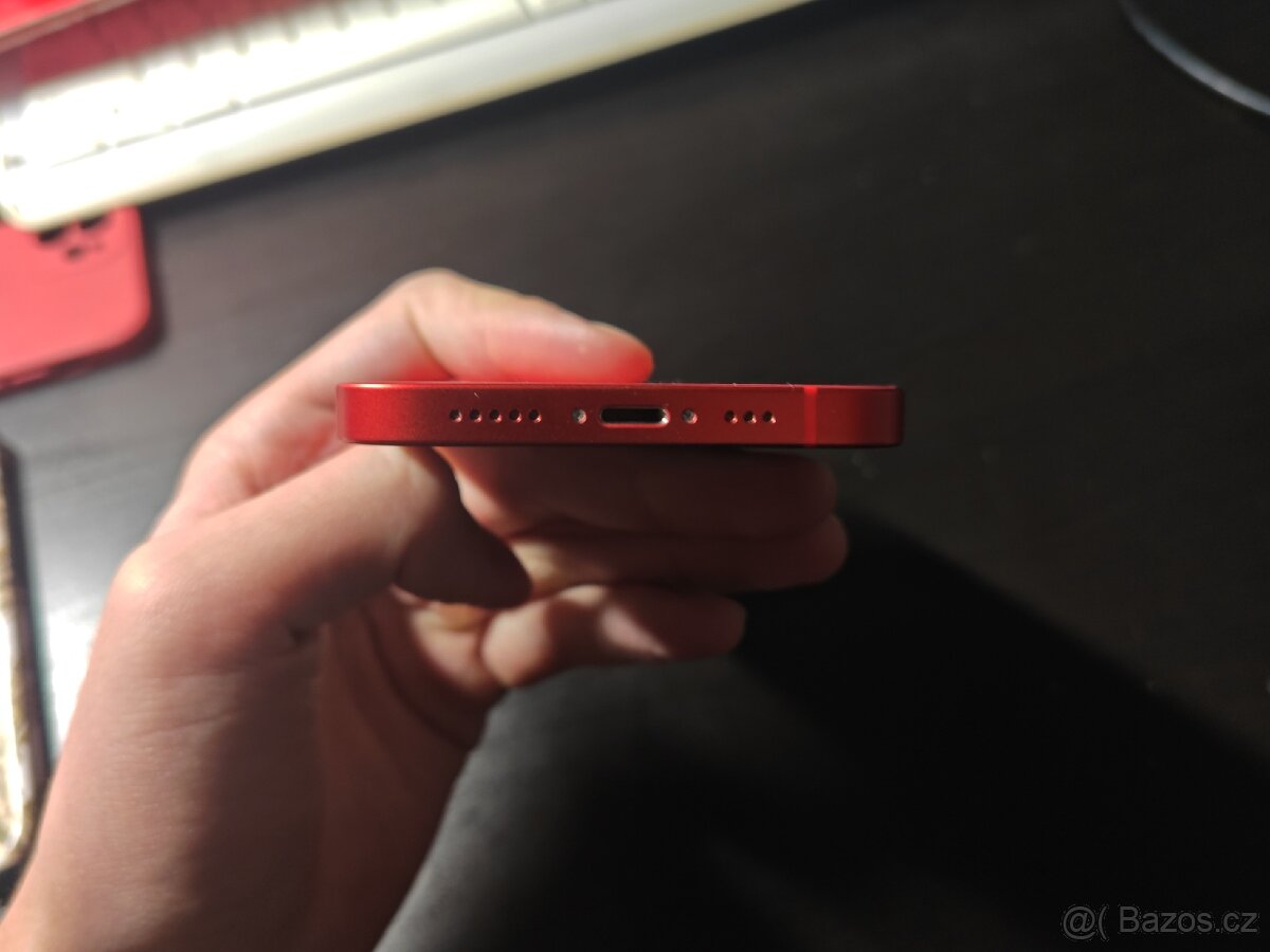 iPhone 12 128gb red + obaly - 8