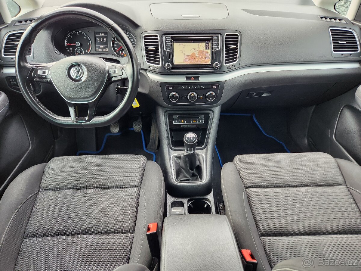 VW Sharan 2.0TDI 110kw FACELIFT 7míst Navi Serviska - 8