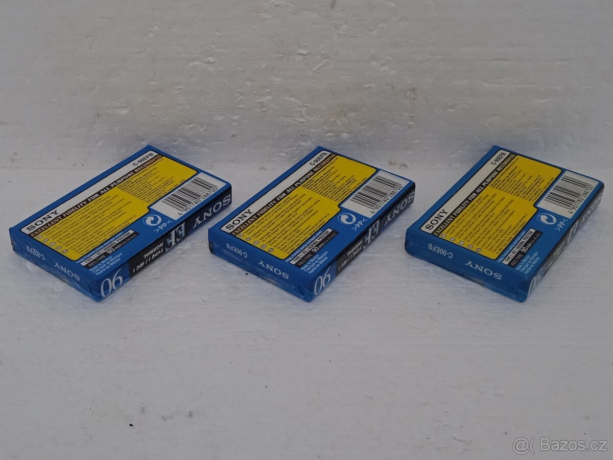 Sony EF90 C-90EFB Retro Audiokazeta - 8