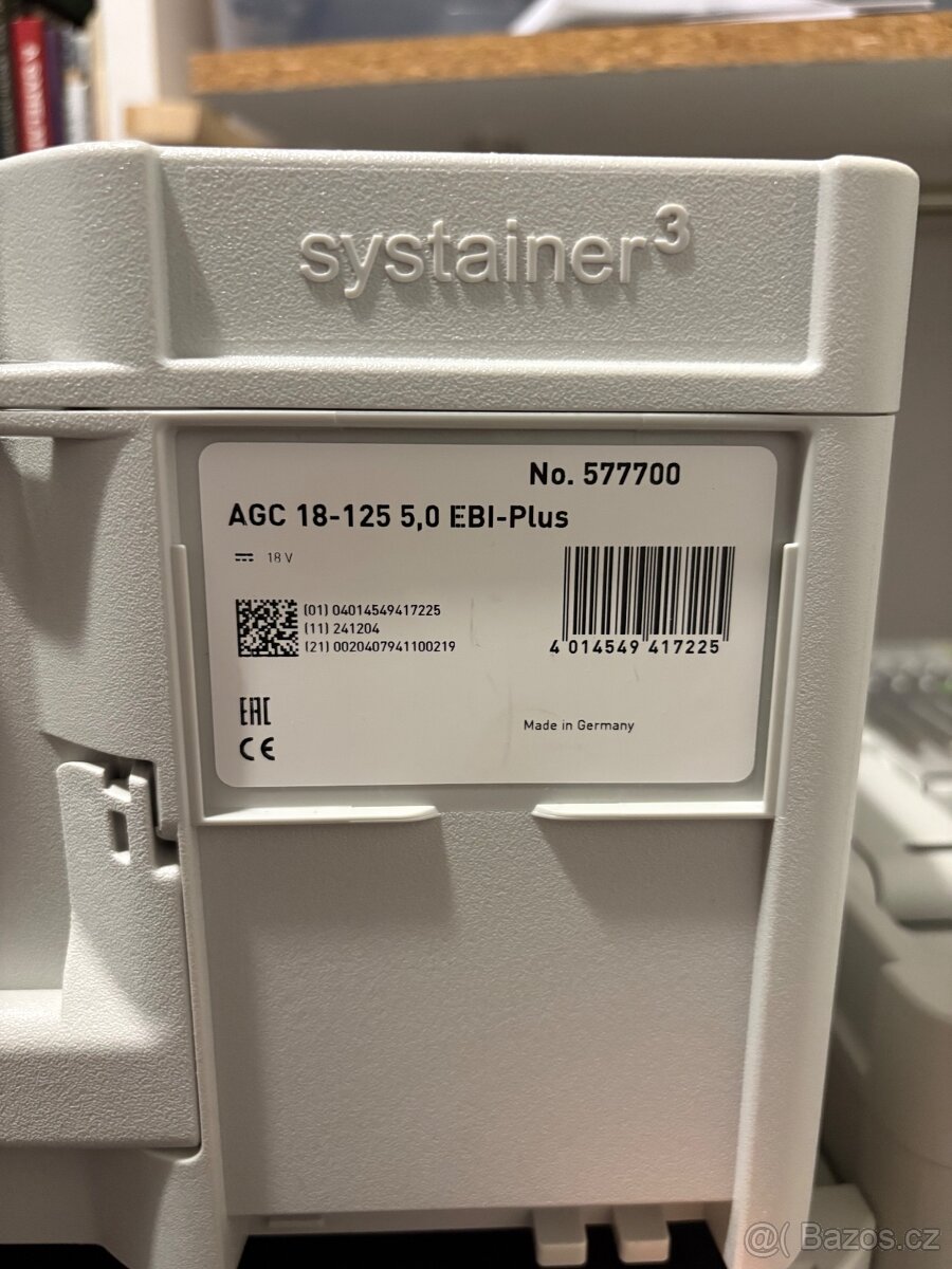 Festool AGC 18V-125 2x5,0Ah EBI-Plus (577700) - 8