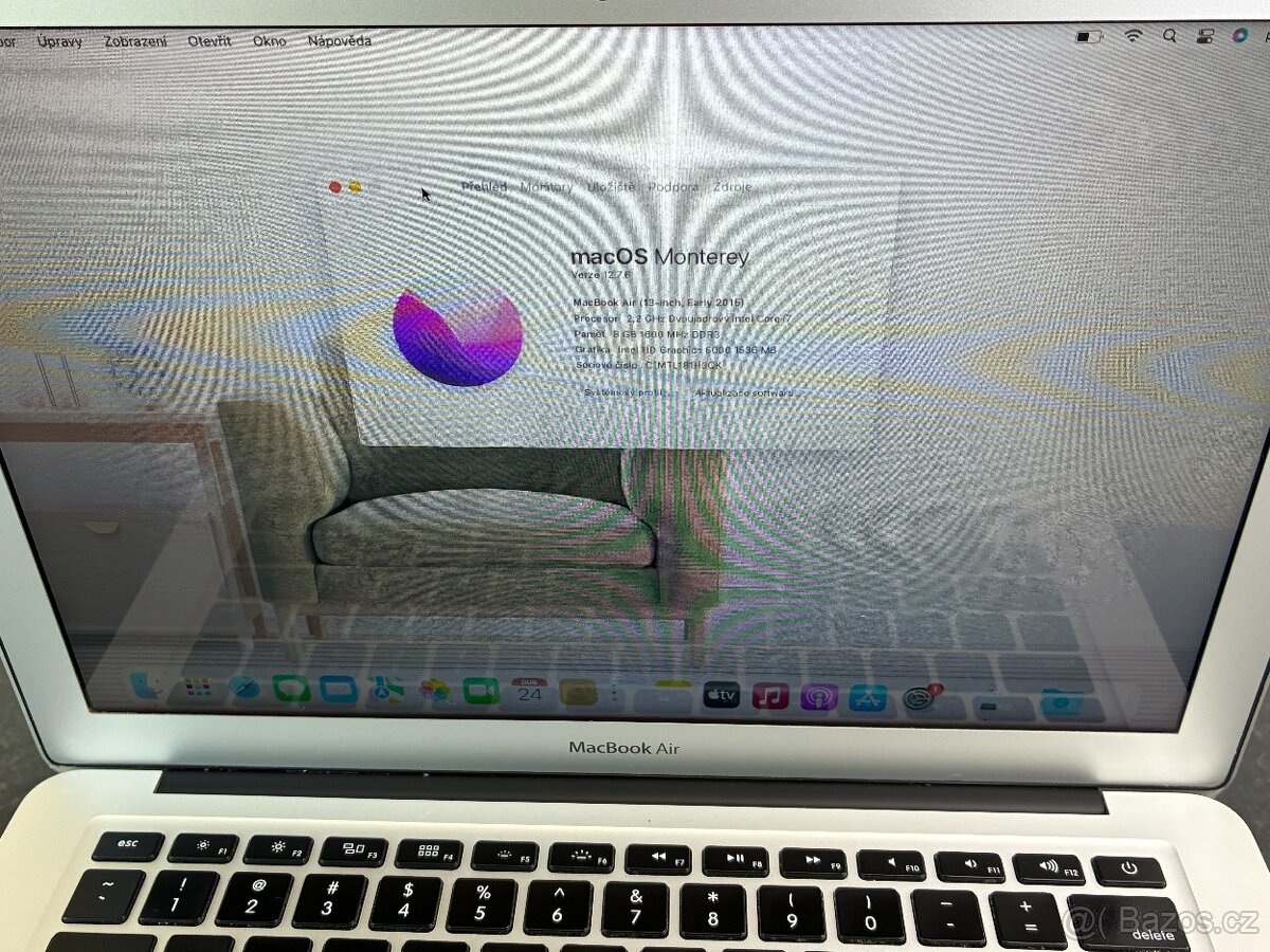 MacBook Air 13'' 2015 / i7 / 8GB / 128GB SSD - DPH - 8