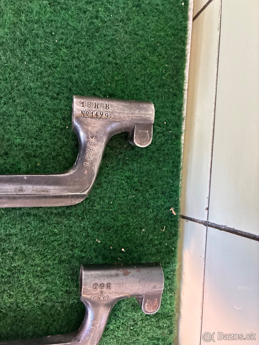 Tulejový bodák/bajonet Švédsko - 8