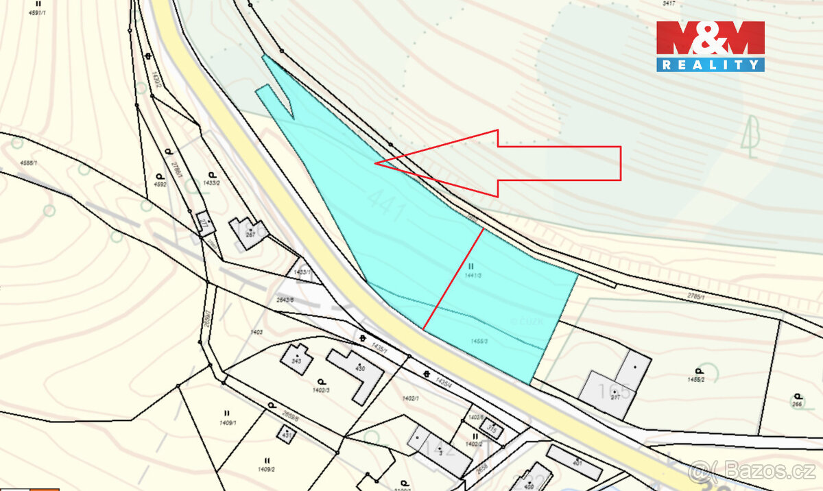 Prodej pozemku k bydlení, 2507 m², Trutnov - 8