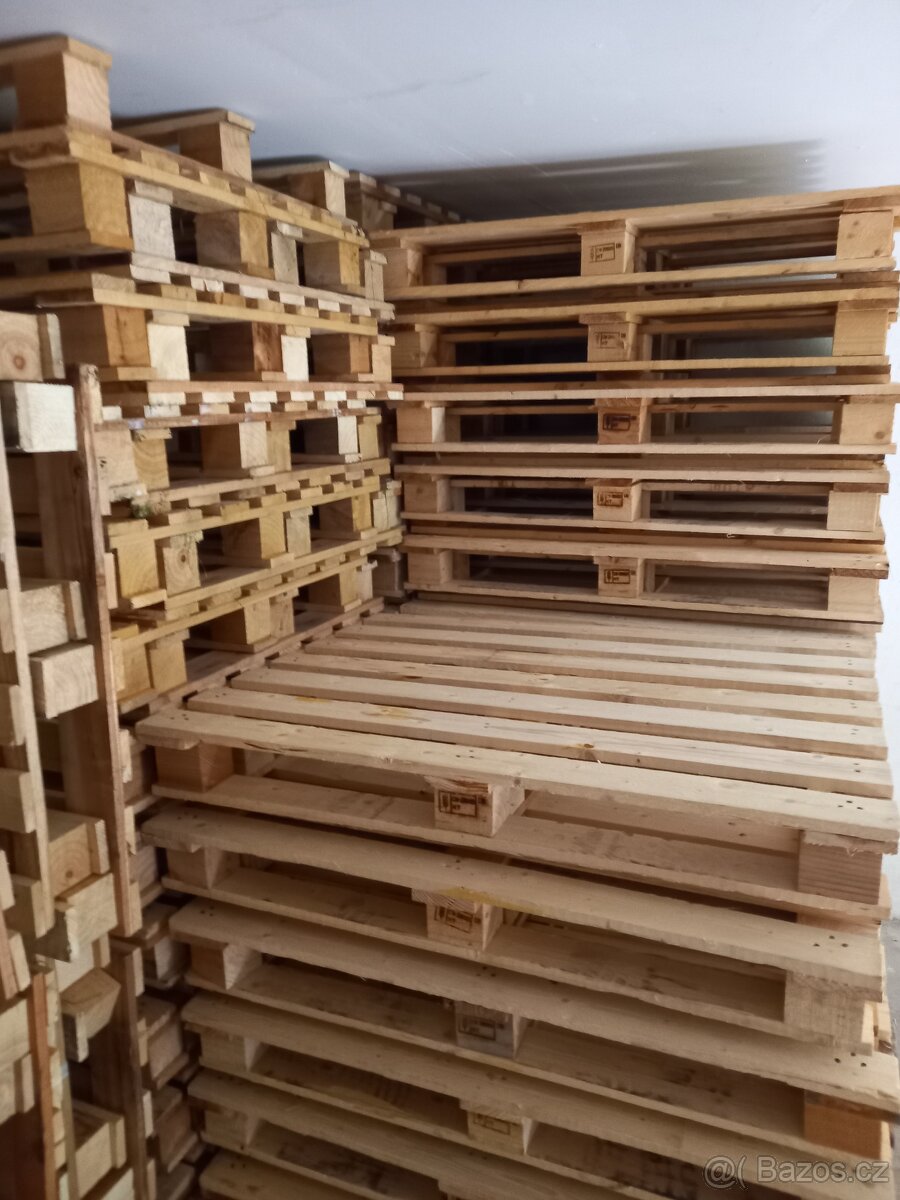 Palety 100/80 nové, celodřevěné - 8