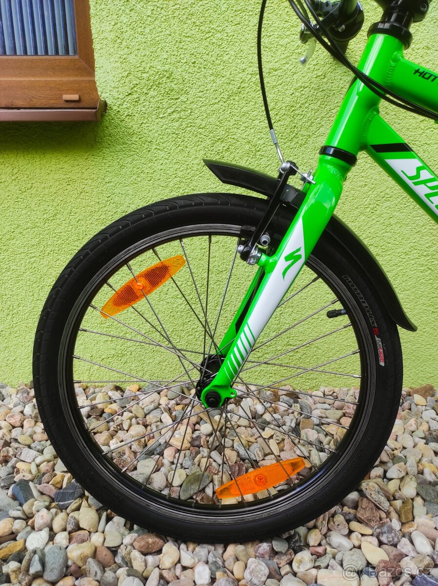Značkové dětské kolo SPECIALIZED 20" (zelená) - 8
