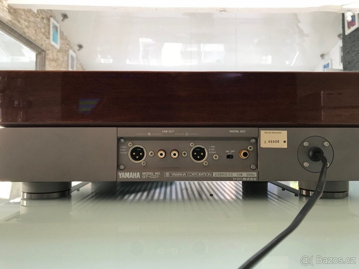 YAMAHA GT-CD1 230V Výjimečný přístroj 28kg ŠPIČKOVÝ CD p - 8