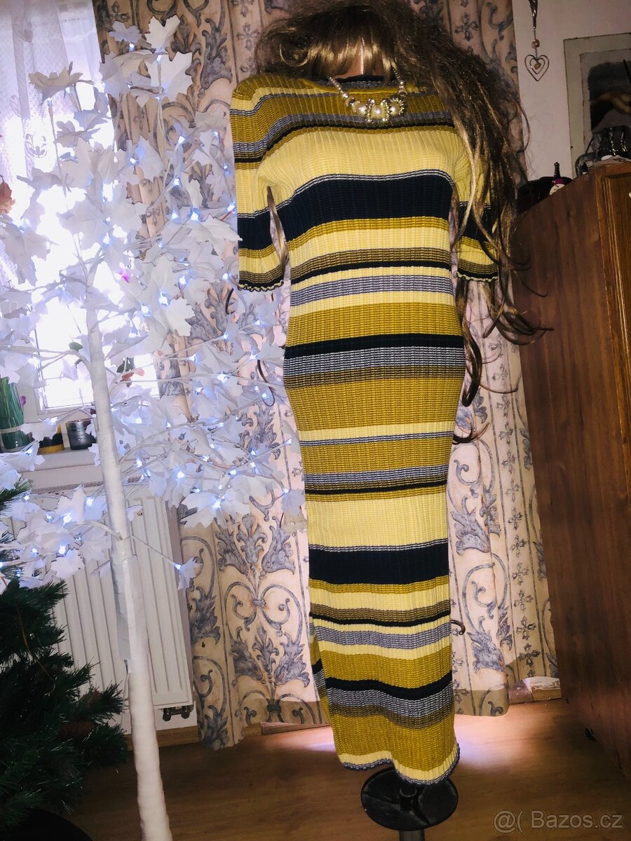 svetrovesaty# maxidlouhe# long# prouzky # H&M - 8