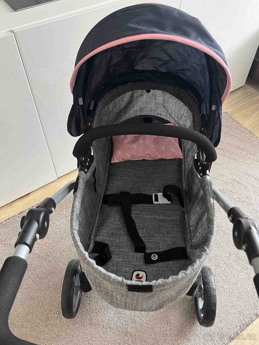 Kočárek na panenku zn. Chic - téměř nový - 8