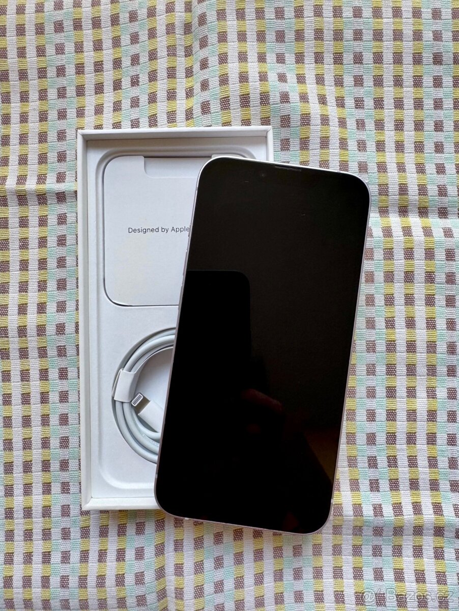 iPhone 14 Purple BATERIE 100% TOP - 8