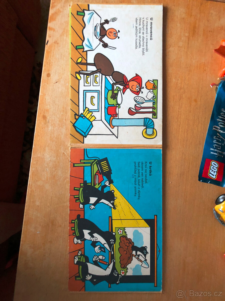 Retro stará leporela - 8