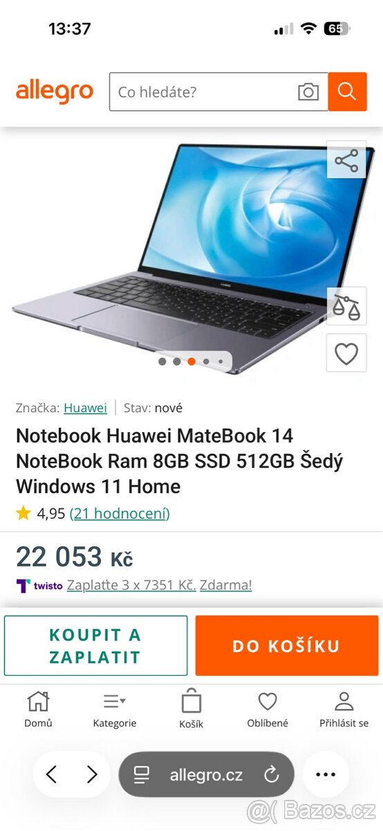Huawei matebook 14 - 8
