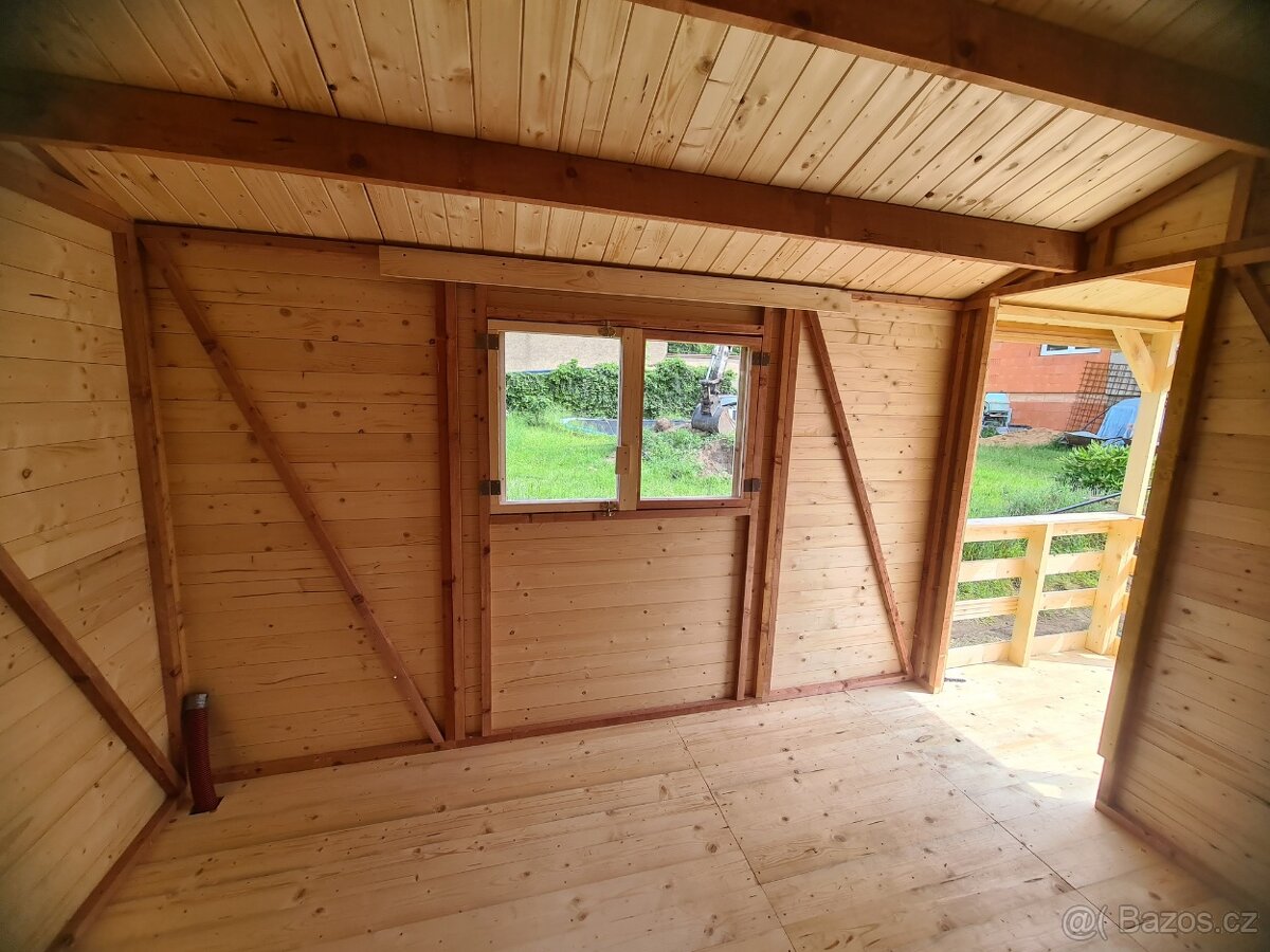 Záhradní dřevěna chatka - 8