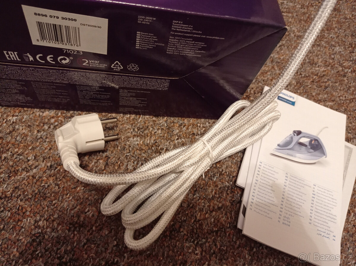 Napařovací žehlička Philips DST6009/30 (nová) - 8
