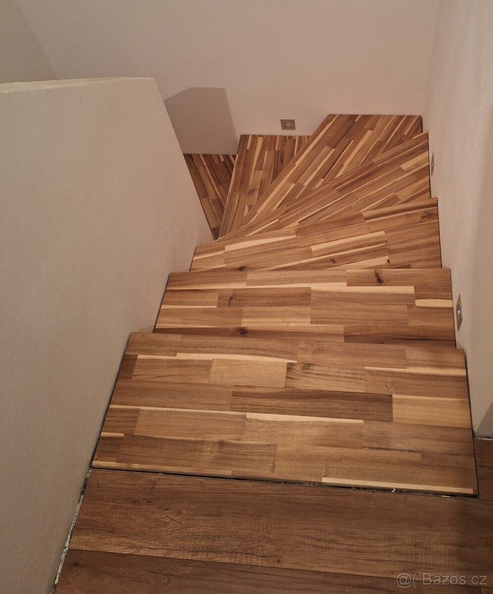 Spárovka masiv Akácie na linky, stoly, podlahy, schody, ponk - 8