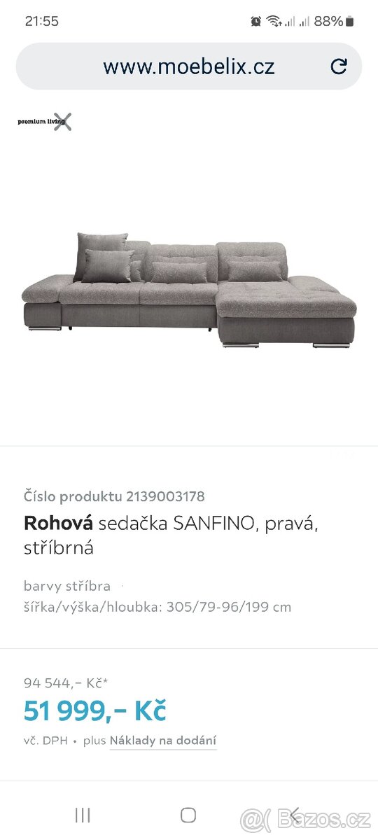 Sedací souprava rozkládací - 8