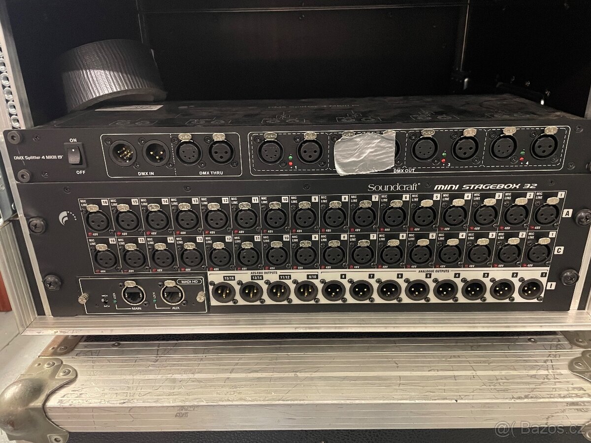 Soundcraft si impact + stagebox mini 32r - 8