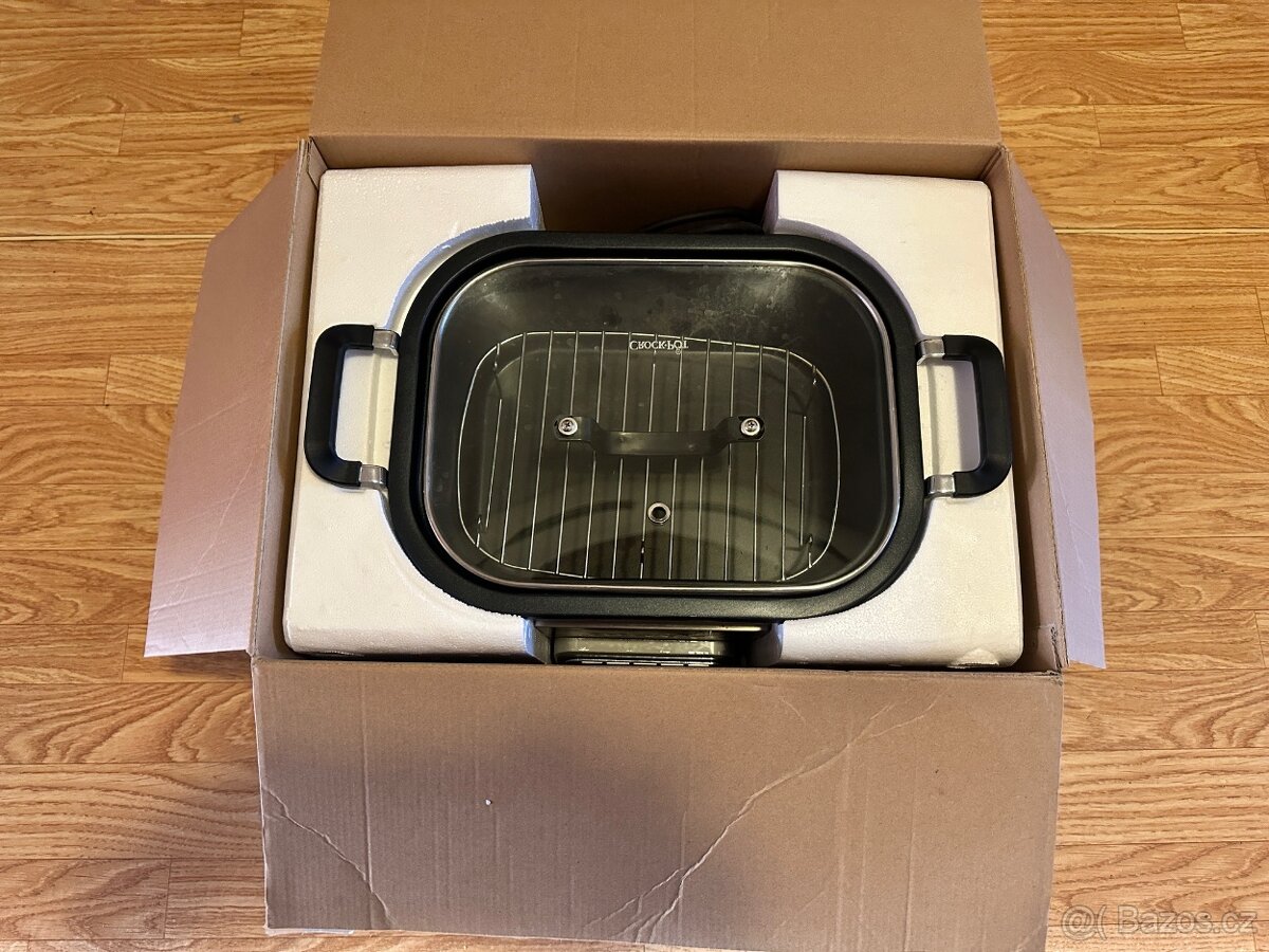 Multifunkční hrnec CrockPot (5,6ll) + NÁDOBA NAVÍC-TOP STAV - 8